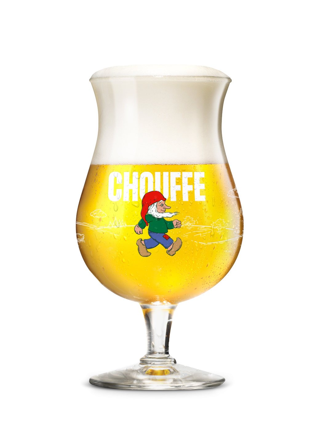 Chouffe IPA New Glass Front