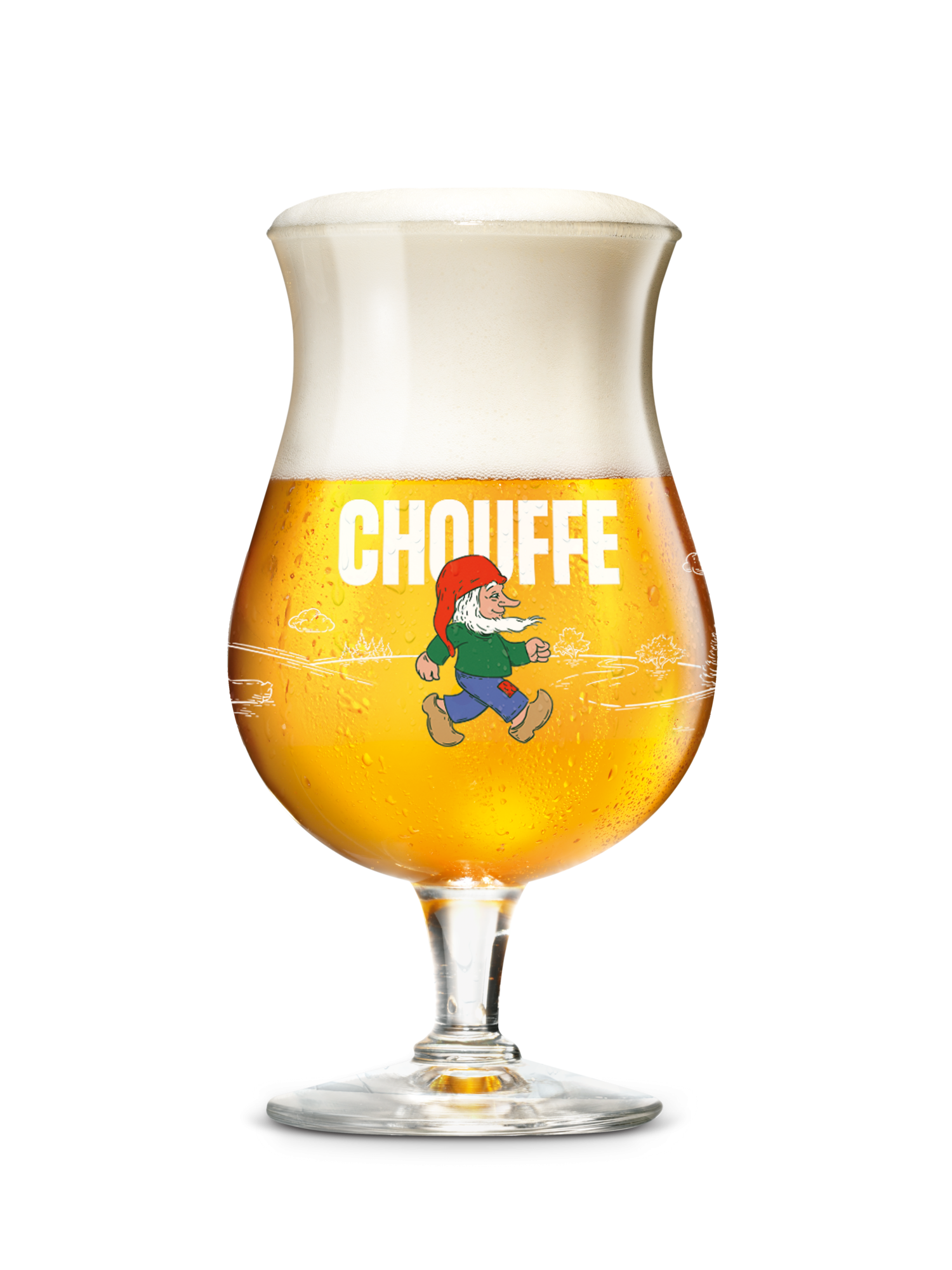 La Chouffe New Glass Front