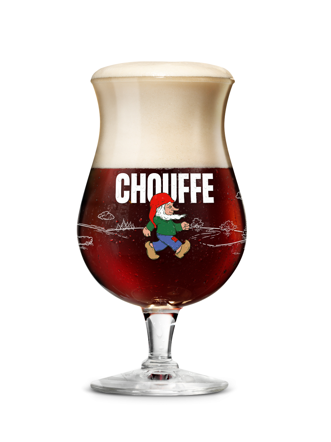 Mc Chouffe Chouffe New Glass Front